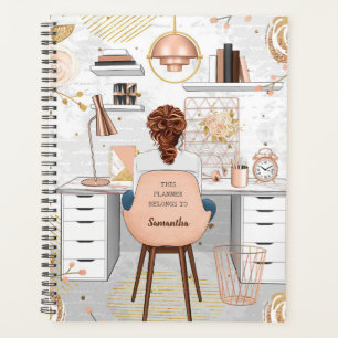 Agenda Planeador Mensal Semanal (Pessoal/Negócios/Casamen