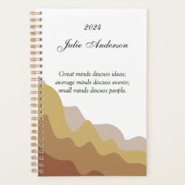 Agenda Planeador minimalista Boho