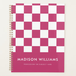 Agenda Planeador Mínimo em Quadrado Moderno