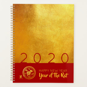Agenda Planeador moderno 2020, cortado em papel pela Dour