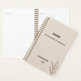 Agenda Planeador Personalizado de Professores - Voltar à 