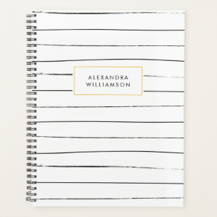 Agenda Planeador Personalizado de Stripes Descolantes