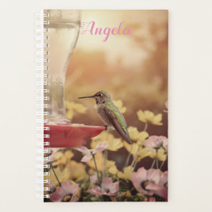 Agenda Planeador personalizado do Hummingbird de Anna