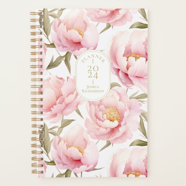 Agenda Planeador Romântico de Península Rosa (Frente)
