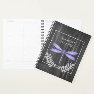 Agenda Planeador Russo de Dragonfly Roxo