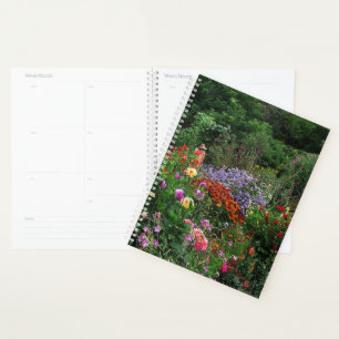 Agenda Planeador Semanal/Mensal do Jardim Flor de Verão