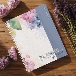 Agenda Planejado com Propósito Estética Floral Cristã