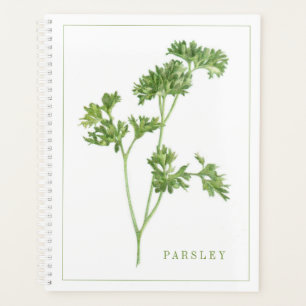 Agenda Planejador/Calendário FRESH PARSLEY 8.5x11