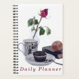 Agenda "Planejador Diário" Diário de Apple para Livros 