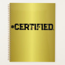 #PLANEJADOR DOURADO CERTIFICADO