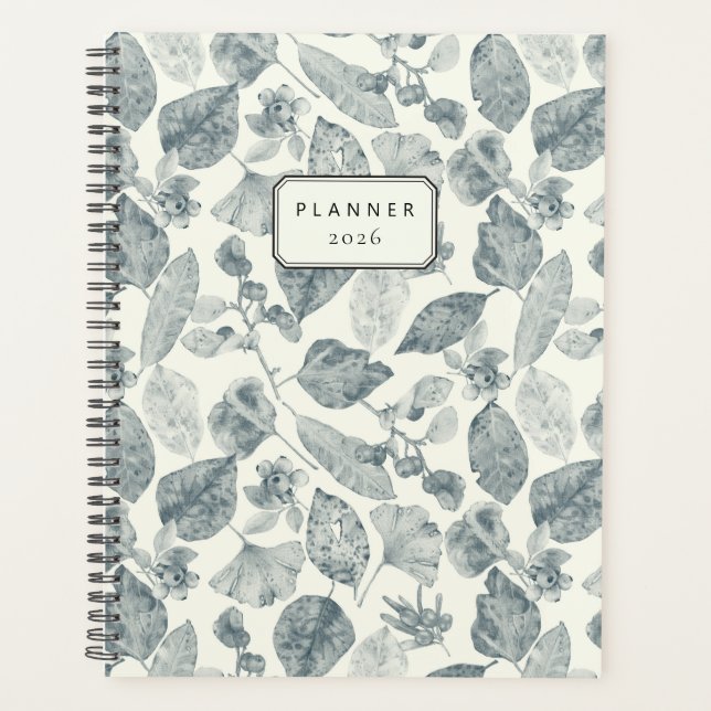Agenda Planificador estampado otoño (Frente)