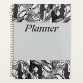 Agenda Planner com trabalho de arte "Falta de azul"