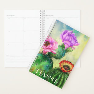 Agenda Planner da Flor Cactus