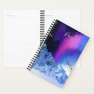Agenda Planner das luzes da inverno