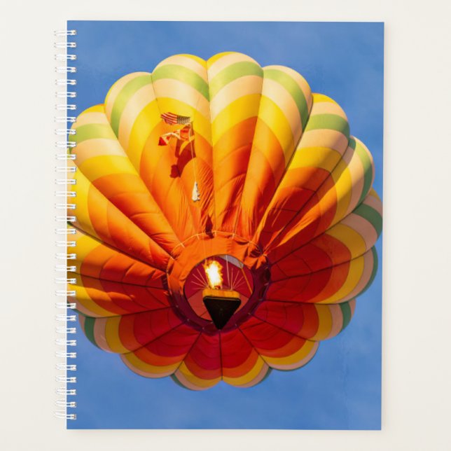 Agenda Planner de balão de ar quente 2024 (Frente)