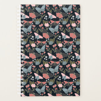 Agenda Planner de borboleta azul pequena