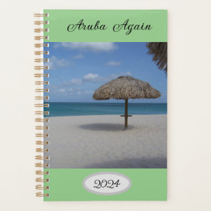 Agenda Planner de Cobrir para Duro 2024 novamente em Arub