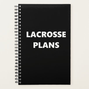 Agenda Planner de Esportes Lacrosse Planner