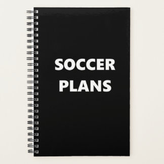 Agenda Planner de futebol Planner de temas esportivos