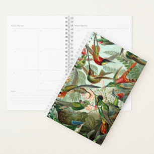 Agenda Planner de Hummingbird de Haeckel