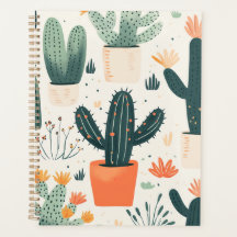 Planner de Impressão Cactus