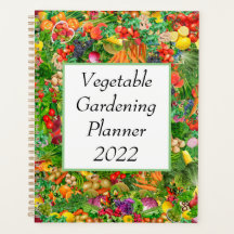 Planner de jardinagem vegetal