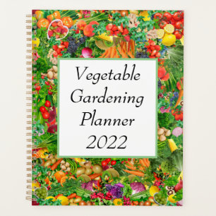 Agenda Planner de jardinagem vegetal