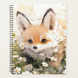 Agenda Planner de Raposa de Bebê