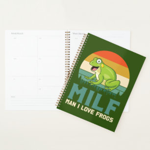 Agenda Planner de Sapos de Amor