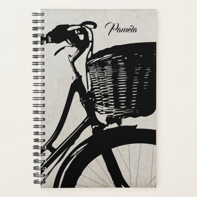 Agenda Planner de Silhuette Biclycle (Frente)