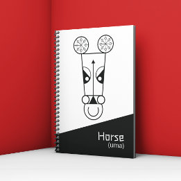 Agenda Planner de Sinal Zodiac Horso