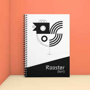 Agenda Planner de Sinal Zodiac Rooster