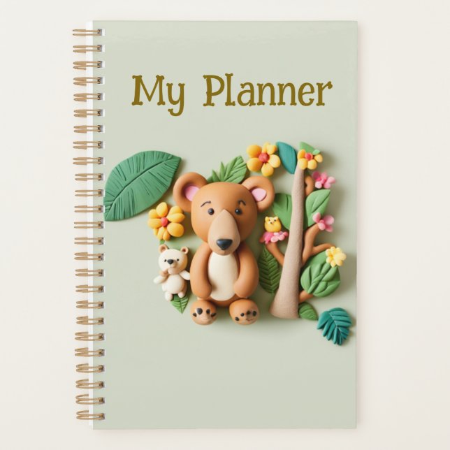 Agenda Planner do Urso (Frente)
