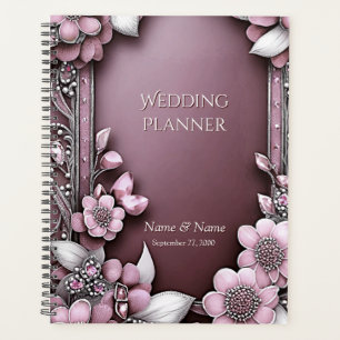 Agenda Planner Floral Rosa
