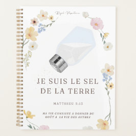 Agenda Planner "Je suis le sel de la terre" Organisation