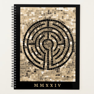 Agenda Planner LABYRINTH V 8.5x11 + Texto