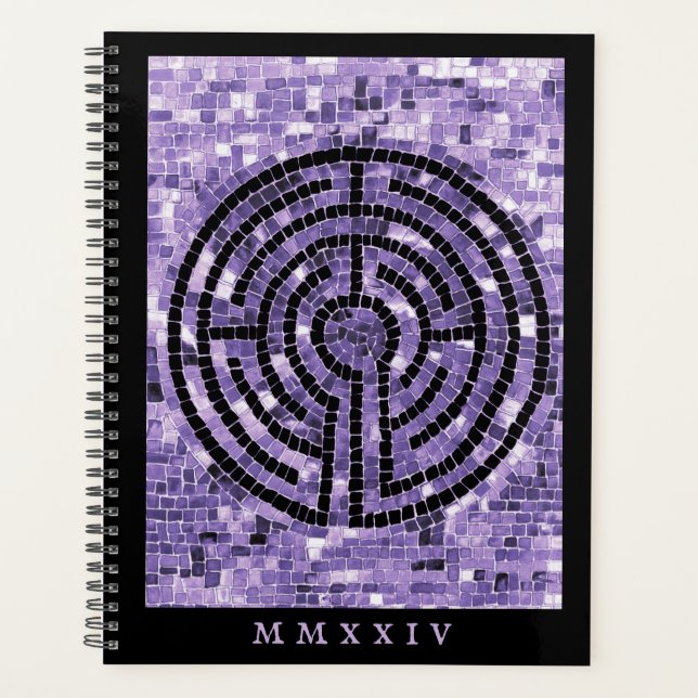 Agenda Planner LABYRINTH VI 8,5x11 + Texto (Frente)