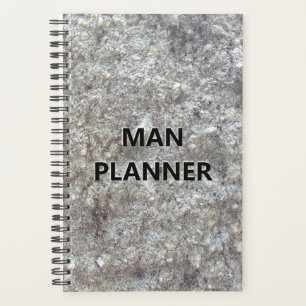 Agenda Planner Para Homem Homem Planner Gravado Pedra