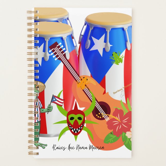 Agenda Planner - Puerto Rican Cultural Organizer (Frente)