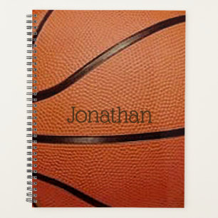 Agenda Planner semanal/mensal de Design de basquetebol