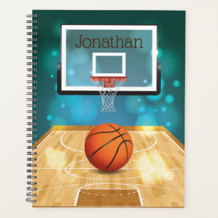 Agenda Planner semanal/mensal de Design de basquetebol
