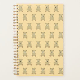 Agenda Planner Tradicional do Urso de Teddy