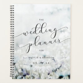 Agenda Planos de Casamento de Flores Selvagens que Espalh