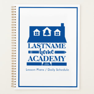 Agenda Planos de Lição da Casa Azul da Academia de Home