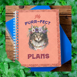 Agenda Planos Purr-fect Maine Coon