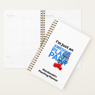 Agenda Planta Incrível Papá Plantar