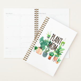 Agenda Planta Mãe - Jardinagem, Presente De Plantador Par