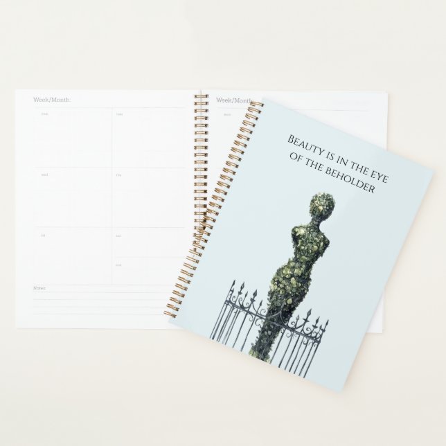 Agenda Planta Verde em Forma de Mulher (Exibição)