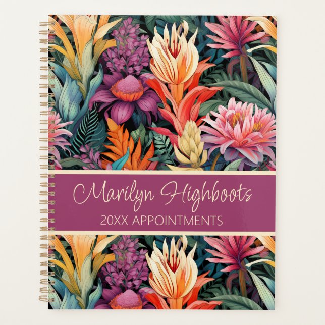 Agenda Plantas Tropicais (Frente)