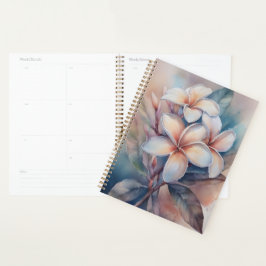 Agenda Plumeria at Dawn Planner